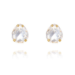 Mini Carlotta Earring Gold Crystal