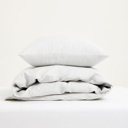 Bedding Set Arkipelag Blank Single White 150x210 cm