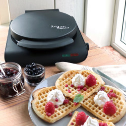 Waffle Iron Single Diamond Black