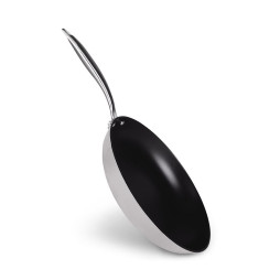 Yokama Cast Iron Frying Pan - Greige