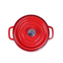 Cast Iron Pot YoKama 4.2L – Red