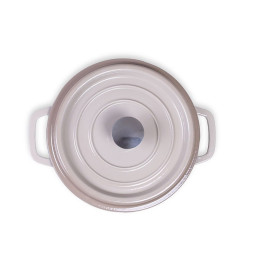 Cast Iron Pot YoKama 4.2L- Greige