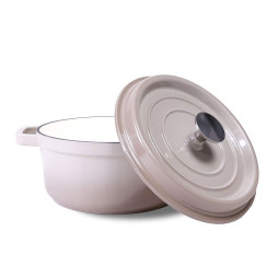 Cast Iron Pot YoKama 4.2L- Greige