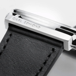 Klocka Ryolit 36 Limed Spruce Black Leather