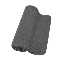 Yoga mat Natural Wool Dark grey