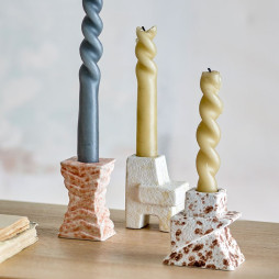 Blanchard Trio Candle Holders Stoneware