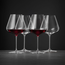 Definition Burgundy Glass 96 cl 4-pack