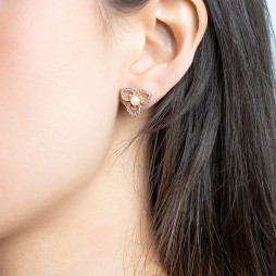 Earrings Elise Ivory Pearl