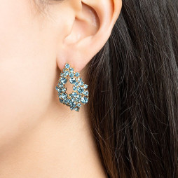 Earrings New Alice Celestial Blue