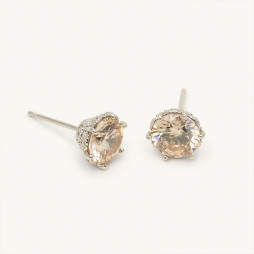 Earrings Petite Elenora Champagne Mist 