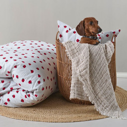 2-Piece Bedding Set Ladybug, red
