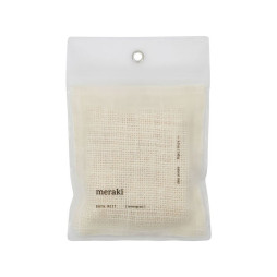 Exfoliating bath glove with soap, Lemongrass