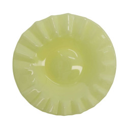 Deco tray, Wave, yellow