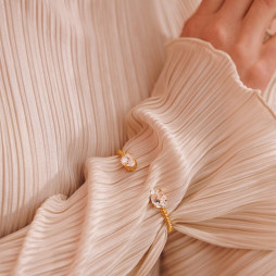 Bracelet Mini drop Gold Crystal