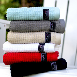 Towels Fisher Island Red