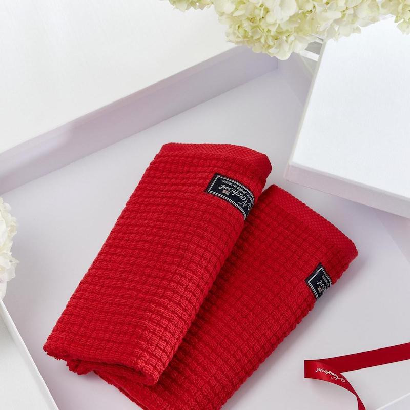 Towels Fisher Island Red