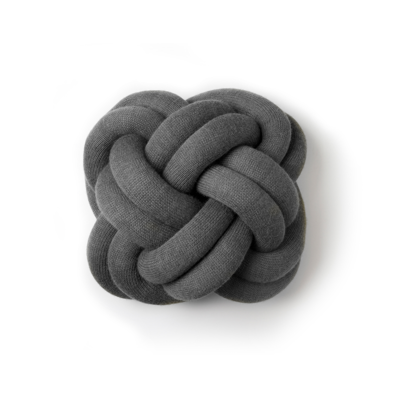 Knot Cushion,Grey