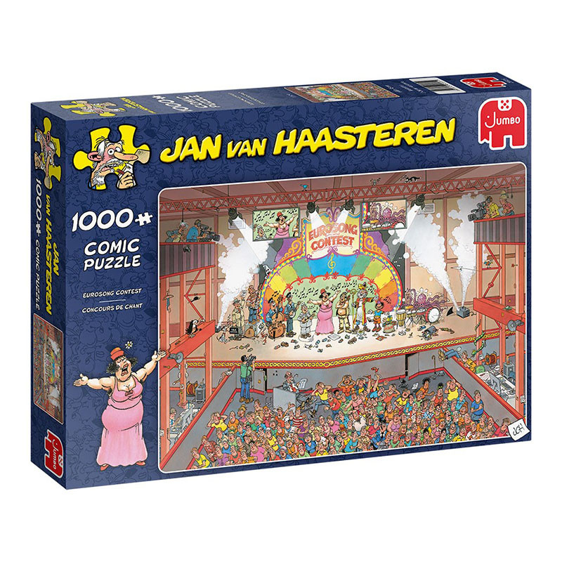 Puzzle Jan van Haasteren  Eurosong Contest 1000 pieces