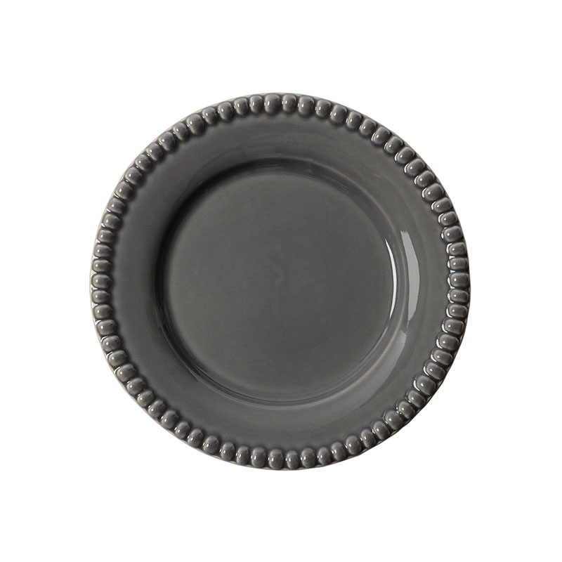 Daria Plate 22 cm Stoneware 2-pack Clean Grey