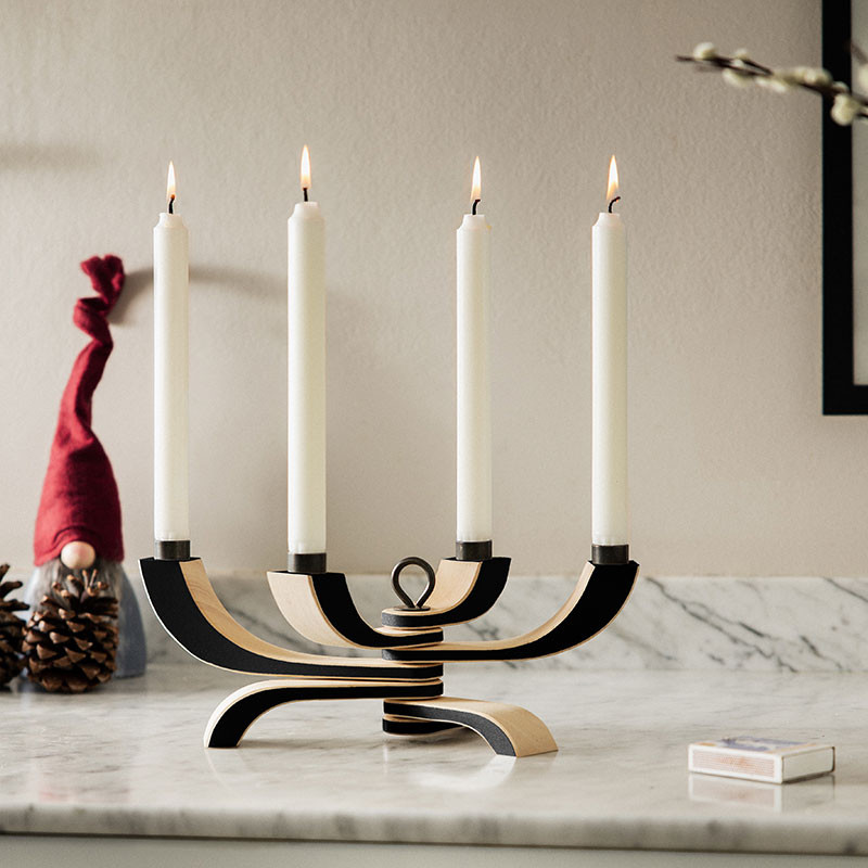 Nordic Light Candle Holder White, Design House Stockholm 47463