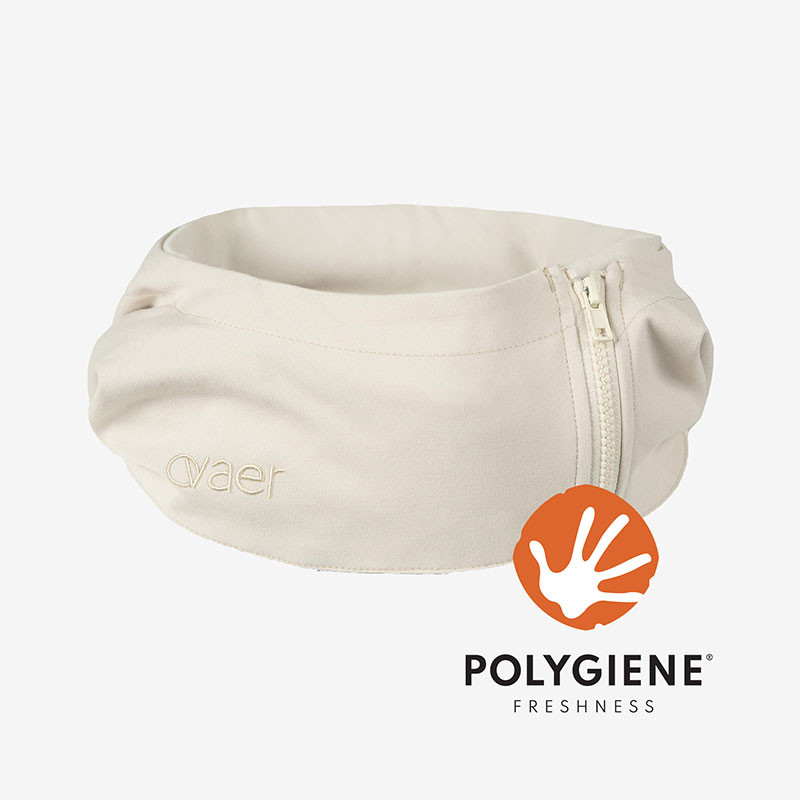 Polygiene Neck Pillow with hood Bondi Beige