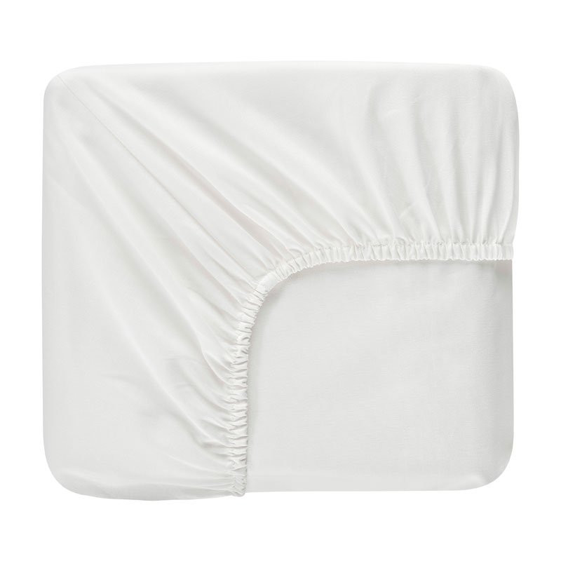 Basic Pull on sheet 90x200 cm White