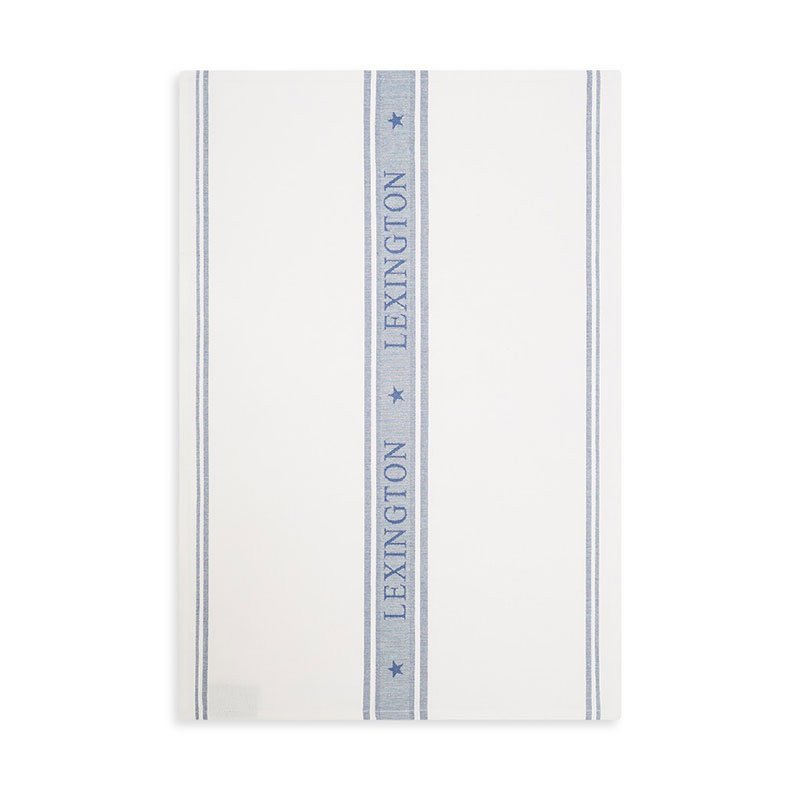 Icons Jacquard Tea Towel 50x70 cm White/Blue