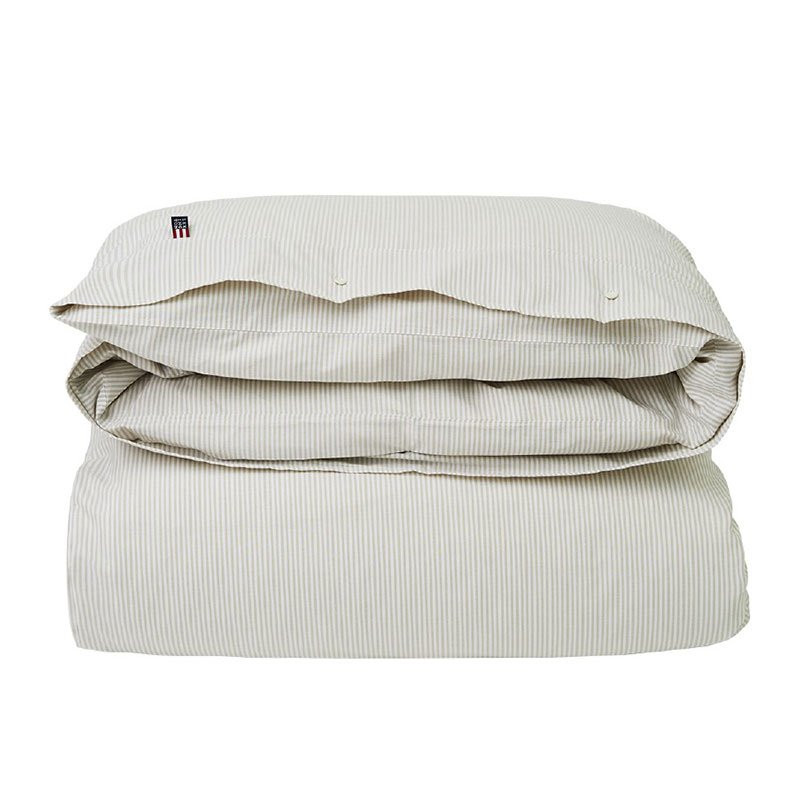 Icons Pinpoint Duvet Cover 150x210 cm Gray/White