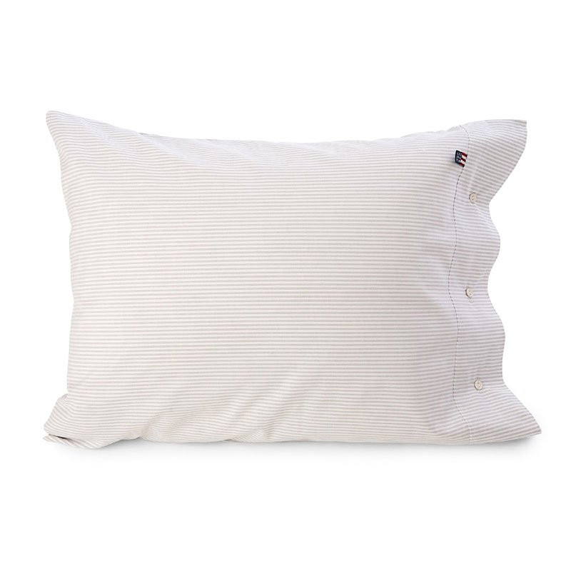 Icons Pinpoint Pillowcase 50x60 cm Gray/White