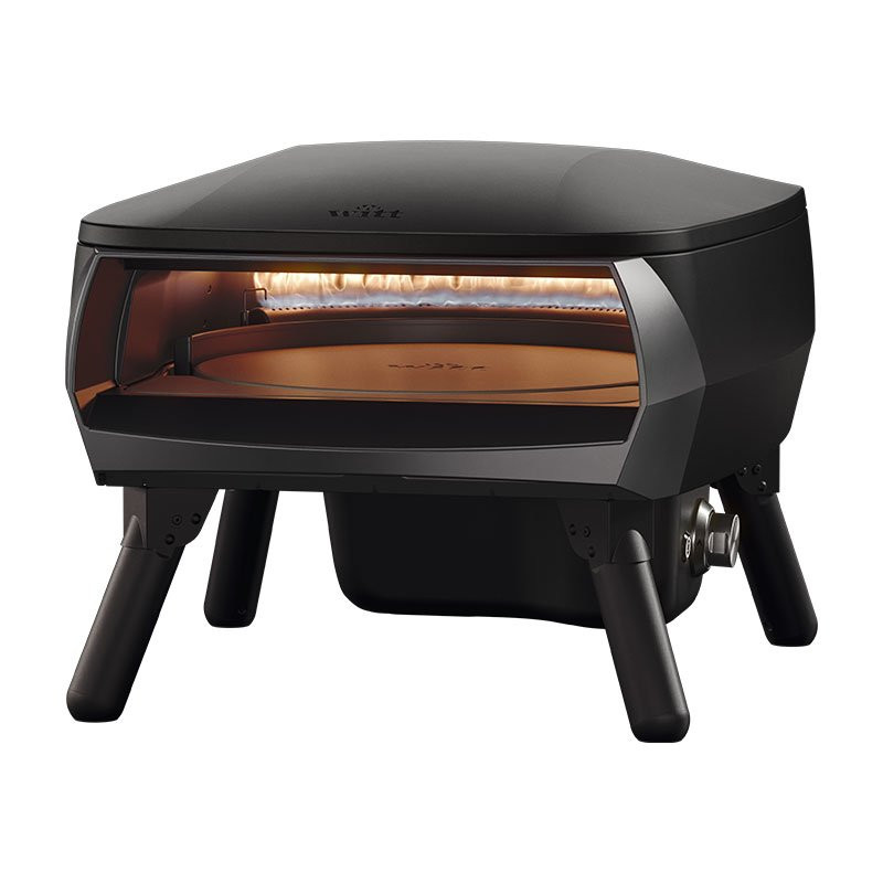 Piccolo Rotante Pizza Oven Black
