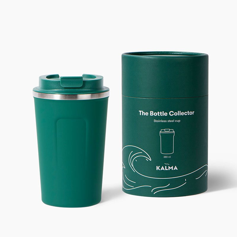 The Bottle Collector - Coffee Mug Green