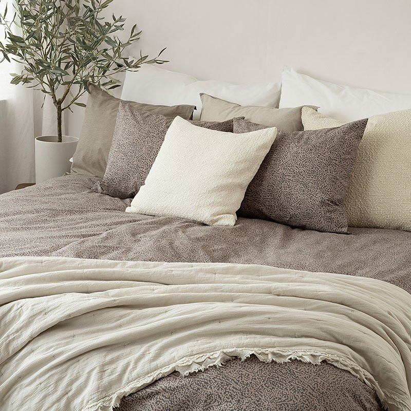 Bedding Set 2-Piece Set Sylvi Brown