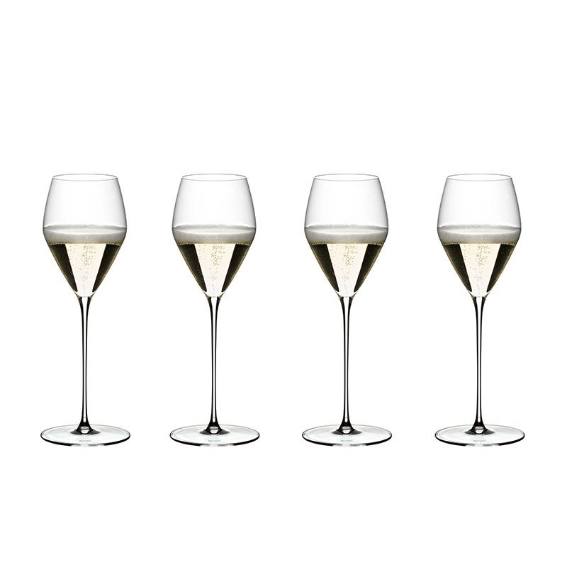Veloce Champagne Glasses 4-pack