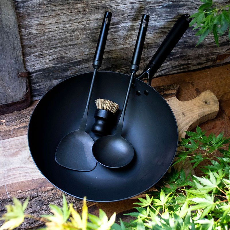 Wok set Carbon steel