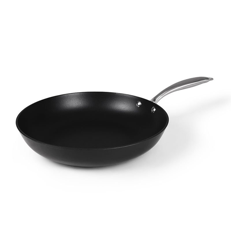 Yokama Cast Iron Frying Pan - Black