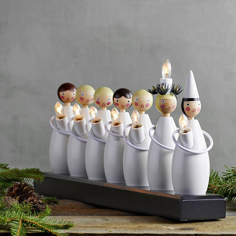 Lucia Procession Candleholder