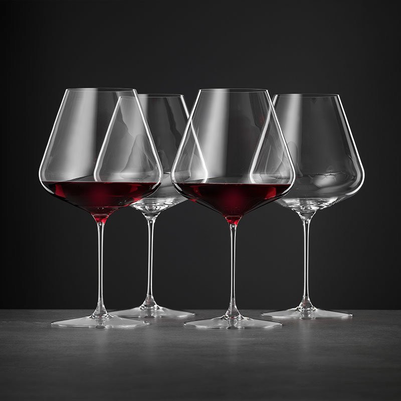 Definition Burgundy Glass 96 cl 4-pack