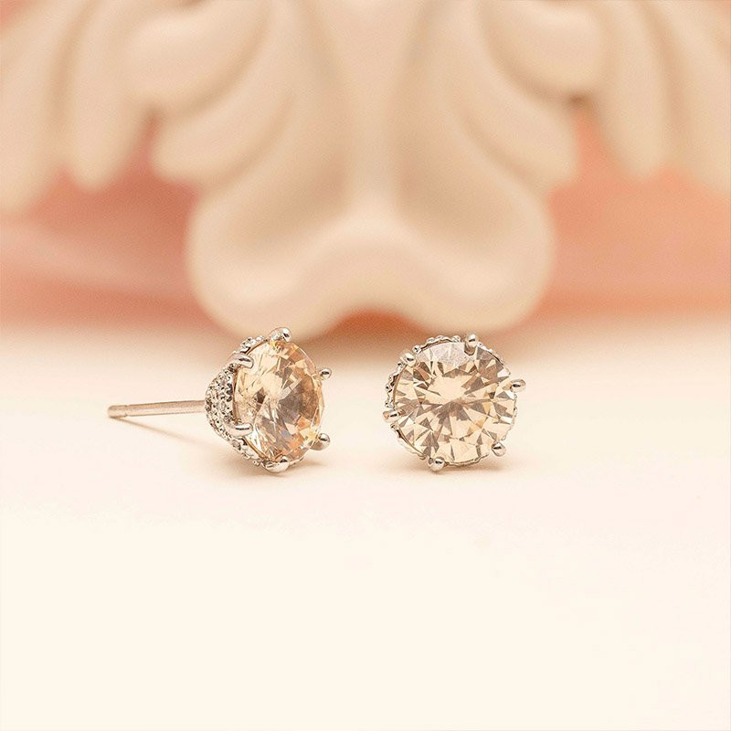 Earrings Petite Elenora Champagne Mist 