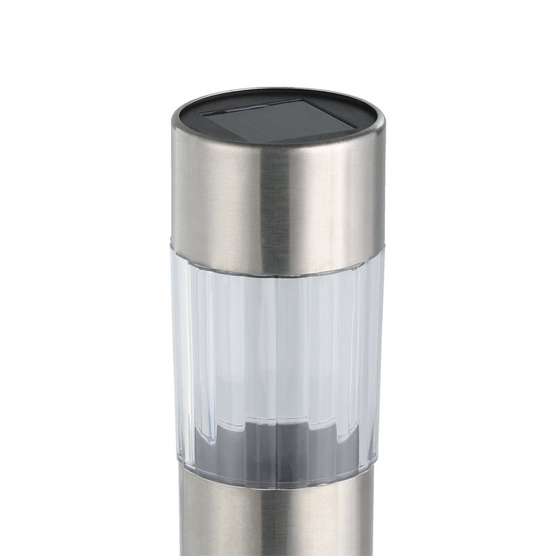 LED Solar bollards 5-pack black