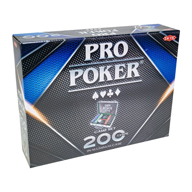 Pro Poker Set in Aluminum Case (200 chips)