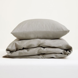 Bäddset Arkipelag Blank Enkelt Dark Greige 150x210cm