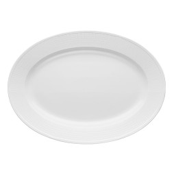 Swedish Grace Uppläggningsfat 40x29 cm snö