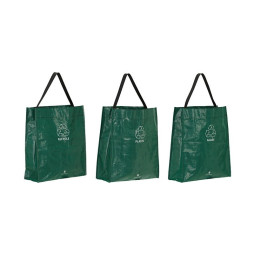 Källsorteringskassar 3-pack