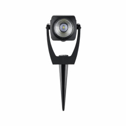 LED Solcellslampa spike svart
