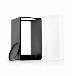 Glow Lykta 23,5 cm Black