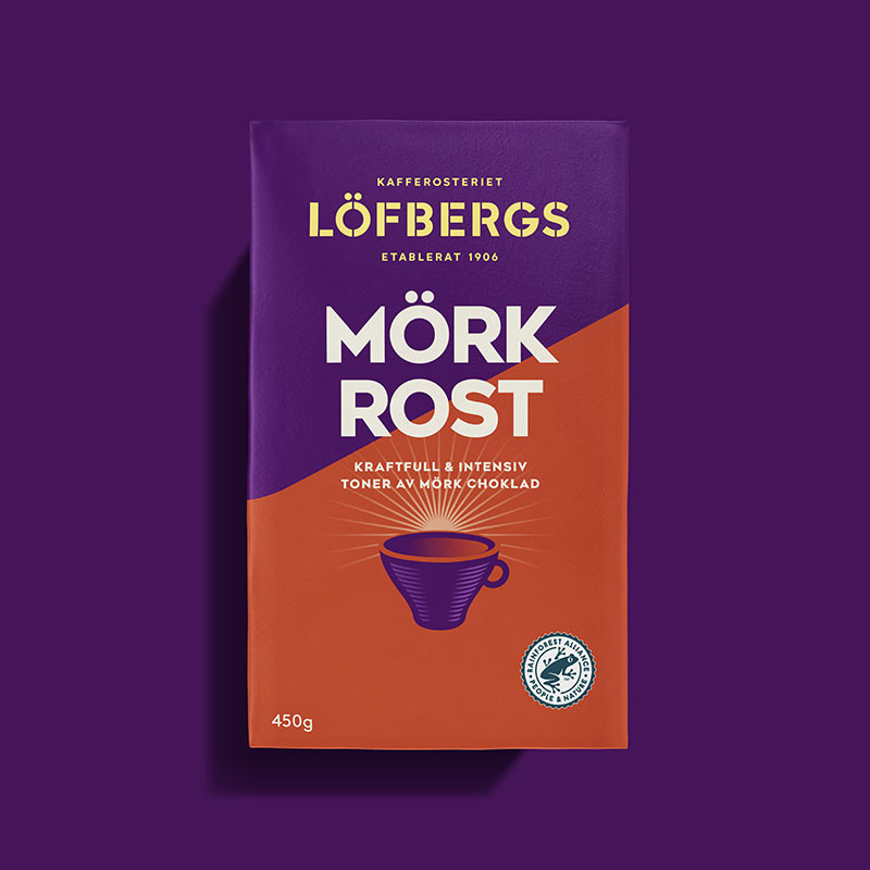 Mörkrost Brygg RA 450g