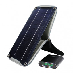 Crocodile solar panel with powerbank
