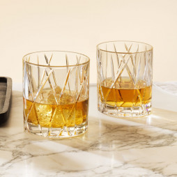 Whiskeyglass City Double Old Fashioned 4-pakning