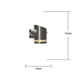 Solcellevegglampe Venicini