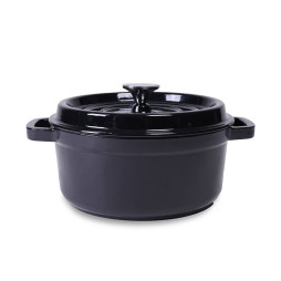 Støpejernsgryte YoKama 4,2L – Svart